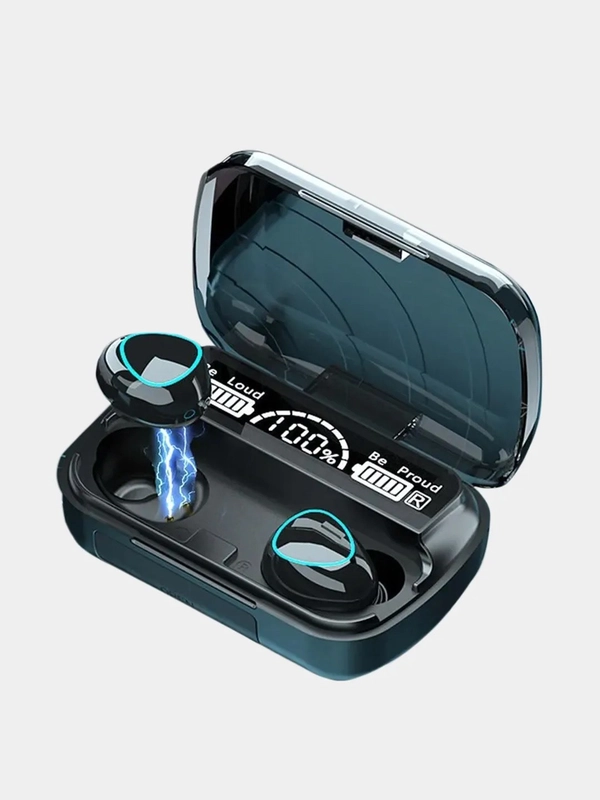 Беспроводные наушники M10, Bluetooth, с Power Bank