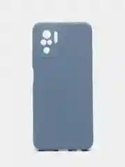 Синий меланж чехол силиконовый Xiaomi Redmi Note 9, 9S, 9T, 9 Pro, 10, 10S, 10 Pro, 11, 11S, 11T, 11Pro