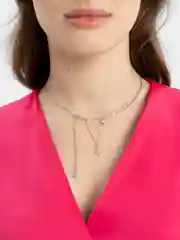 Колье, цепочка со звездами и камнями