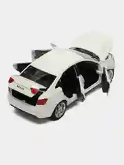 Машинка металлическая , инерционная LADA VESTA, масштаб 1:24, свет, звук 24,5 см
