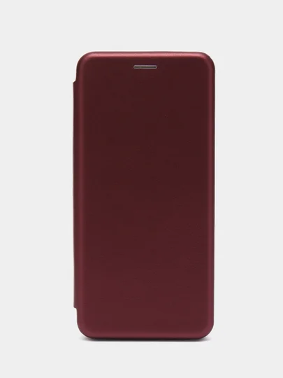 Багровый realme C55, C21, C21Y, С25, C30, C31, C33, C35, C3, 8i, 9, 9i, 10, C11, C15 чехол книжка