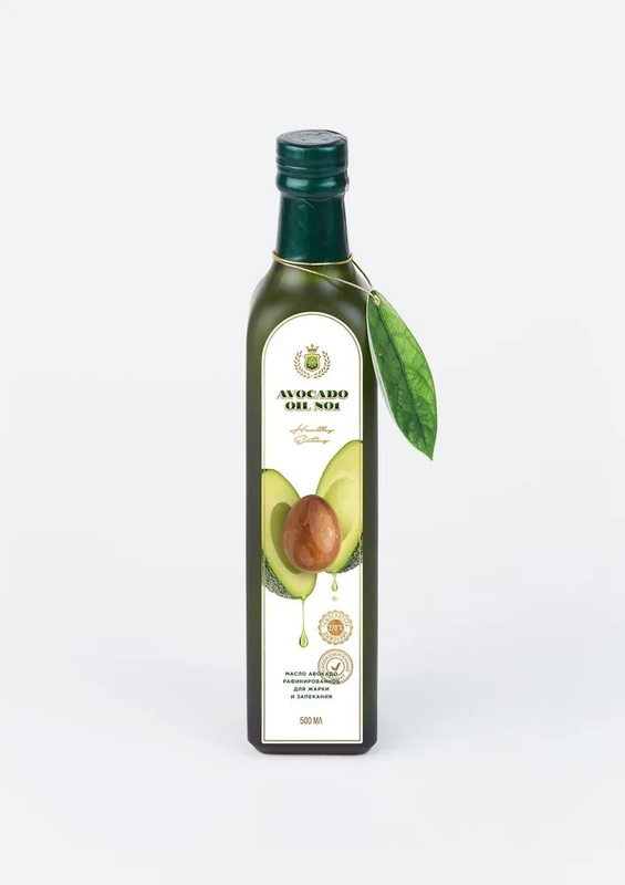 Авокадо масло гипоаллергенное Avocado oil №1, рафинированное, 500 мл