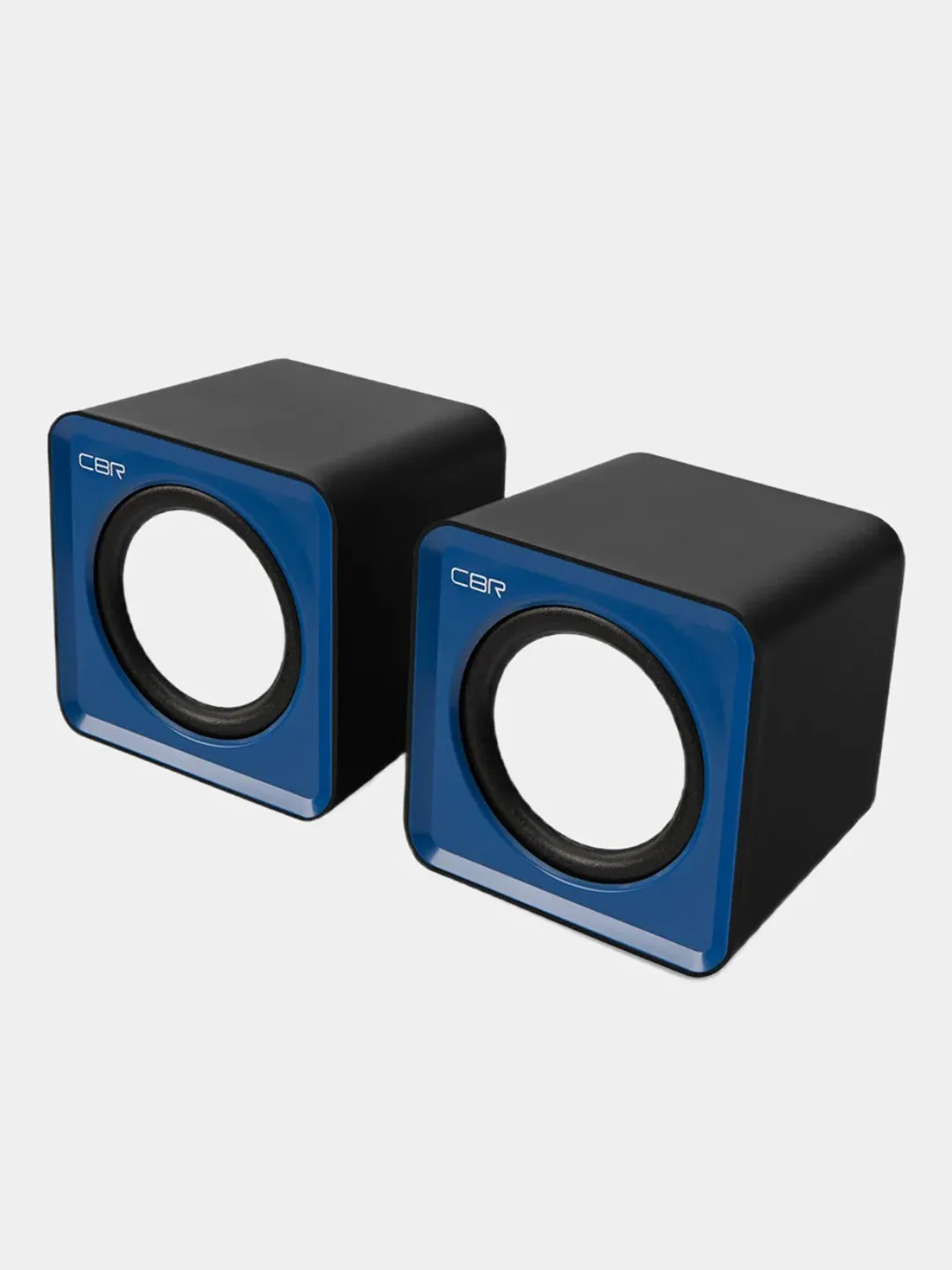 Синий колонки компьютерные CBR CMS 90 2.0, 6 Вт, USB