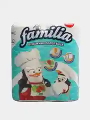 Бумажные полотенца FAMILIA, 2 слоя, 2 рулона, 100 листов