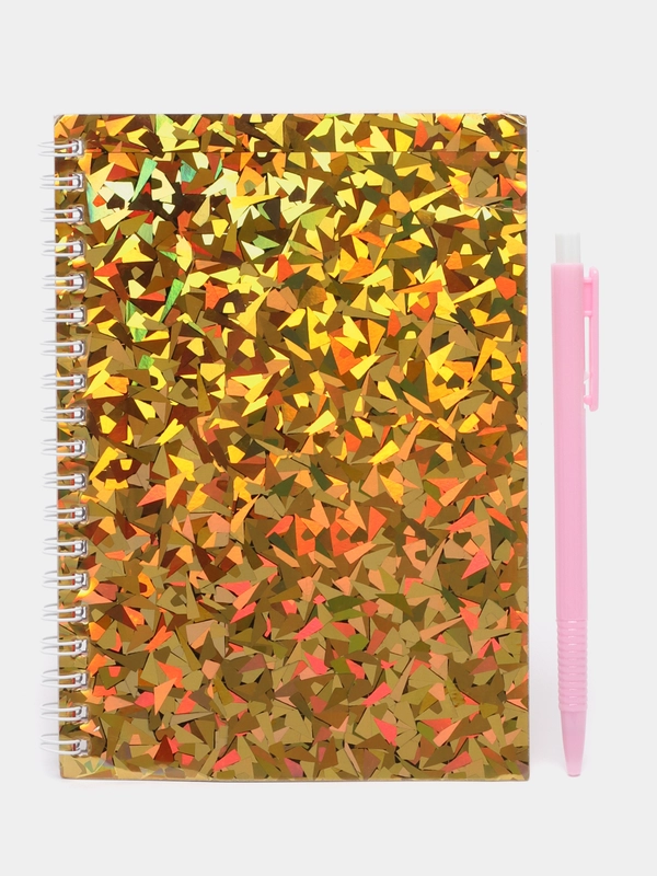 Блокнот на спирали, с ручкой, 38 листов, 200791727