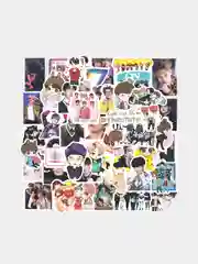 Молочный стикеры BTS, 3 вида, 50 штук
