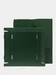 Зеленый большая подарочная коробка, складная, 31 х 25 х 16 см