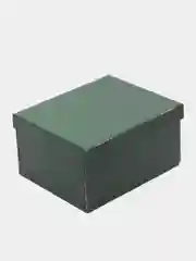 Зеленый большая подарочная коробка, складная, 31 х 25 х 16 см