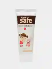 Розовый паста зубная детская со вкусами Kids safe, 90 г