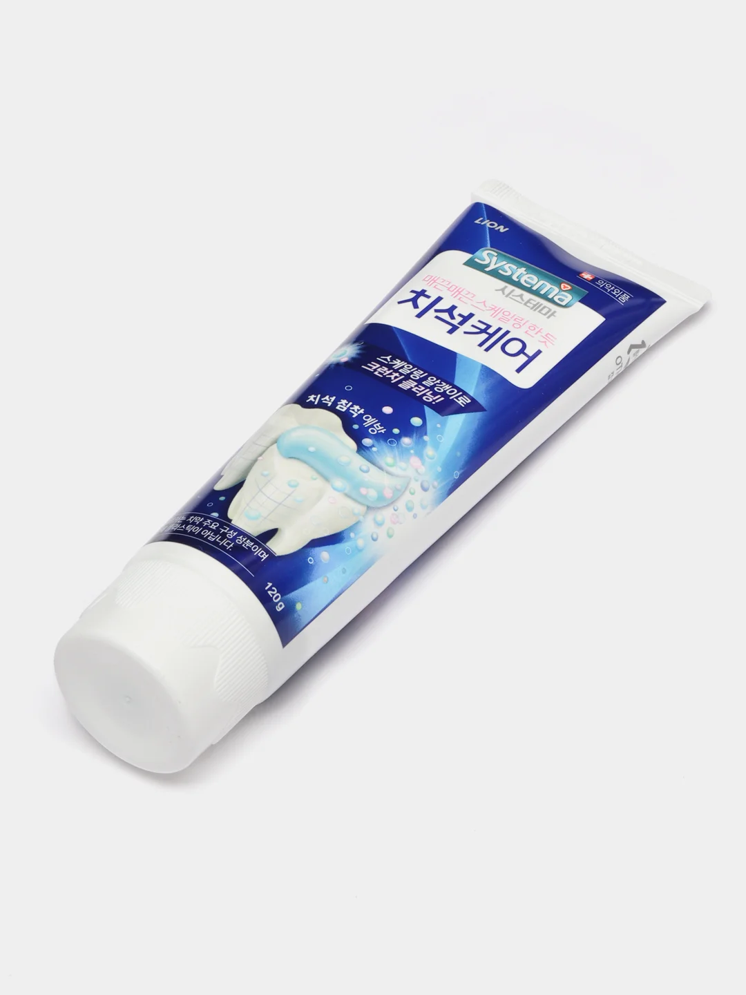 Паста зубная для профилактики против образования зубного камня Lion Systema tartar, 120 g