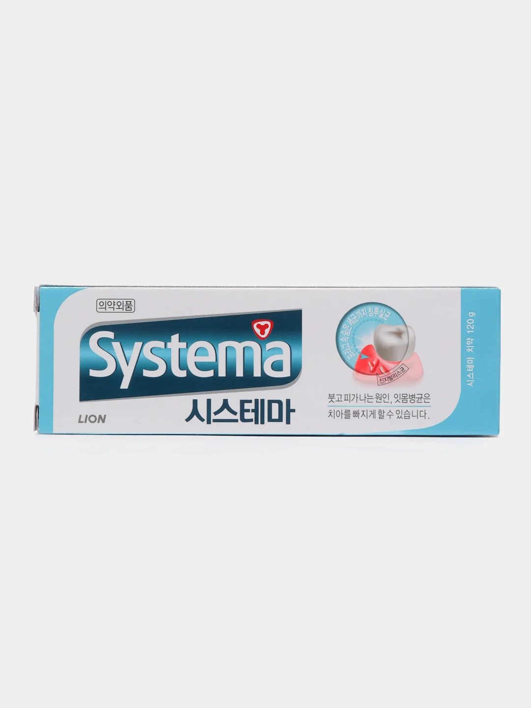 Паста зубная Lion "Systema", со вкусом ледяной мяты, 120 г