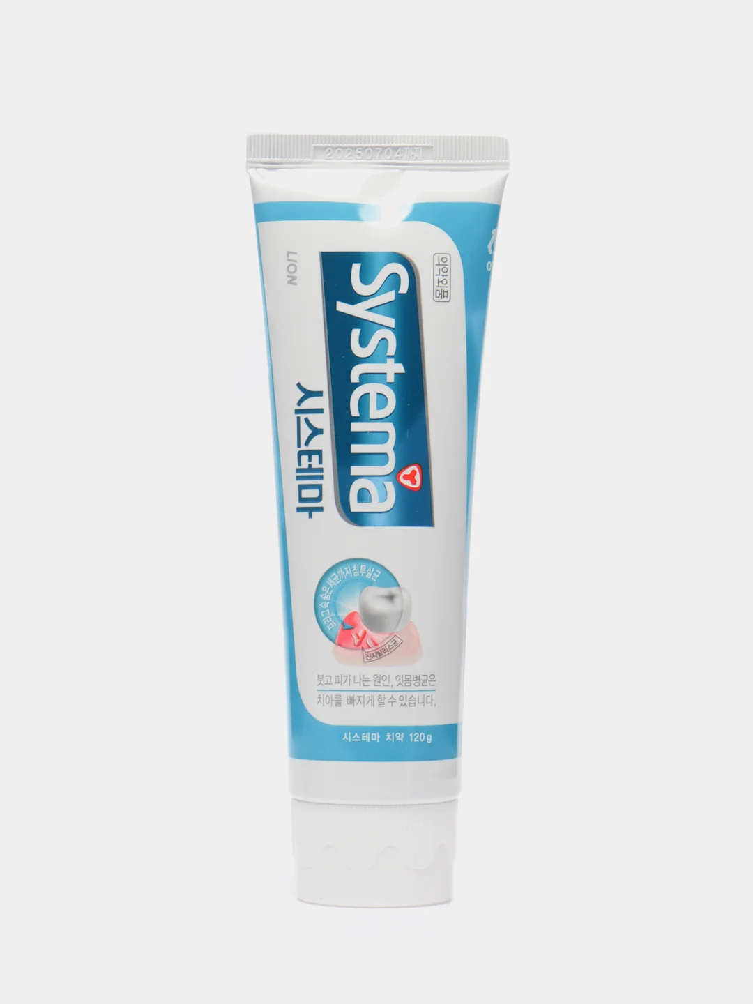 Паста зубная Lion "Systema", со вкусом ледяной мяты, 120 г