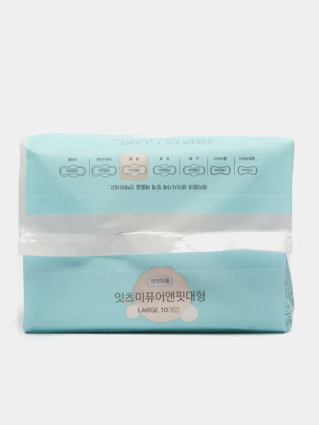 Прокладки гигиенические с крылышками Its Me Pure & Fit pads large, 4 капли, 10 штук