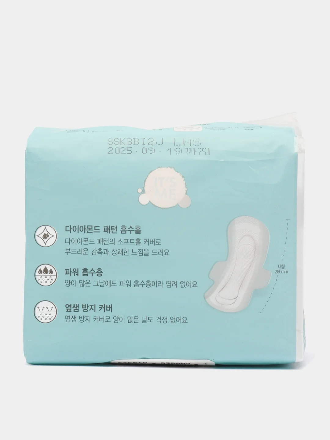 Прокладки гигиенические с крылышками Its Me Pure & Fit pads large, 4 капли, 10 штук