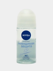 Дезодорант-антиперспирант шариковый NIVEA "Невидимая защита", женский, 50 мл
