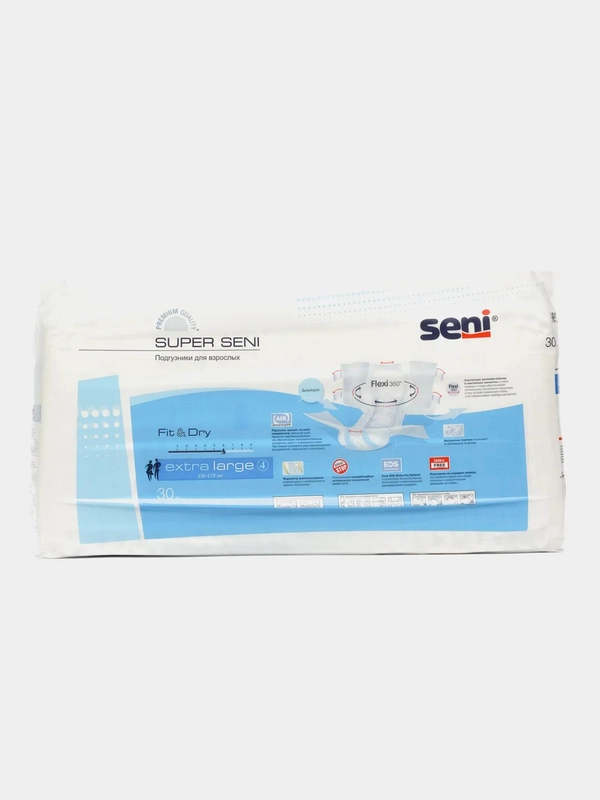 Подгузники для взрослых Super Seni "Extra Large", 30 штук