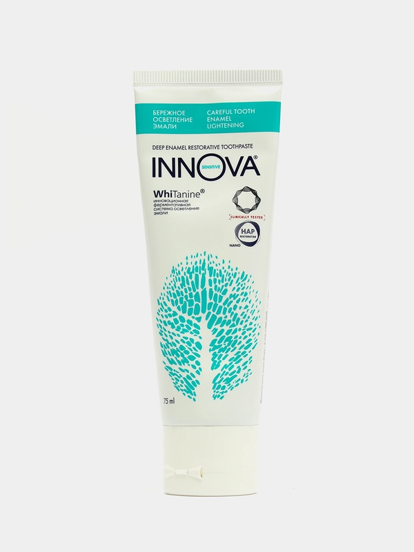 Зубная паста Innova Sensitive "Бережное осветление эмали", для чувствительных зубов, 75 мл
