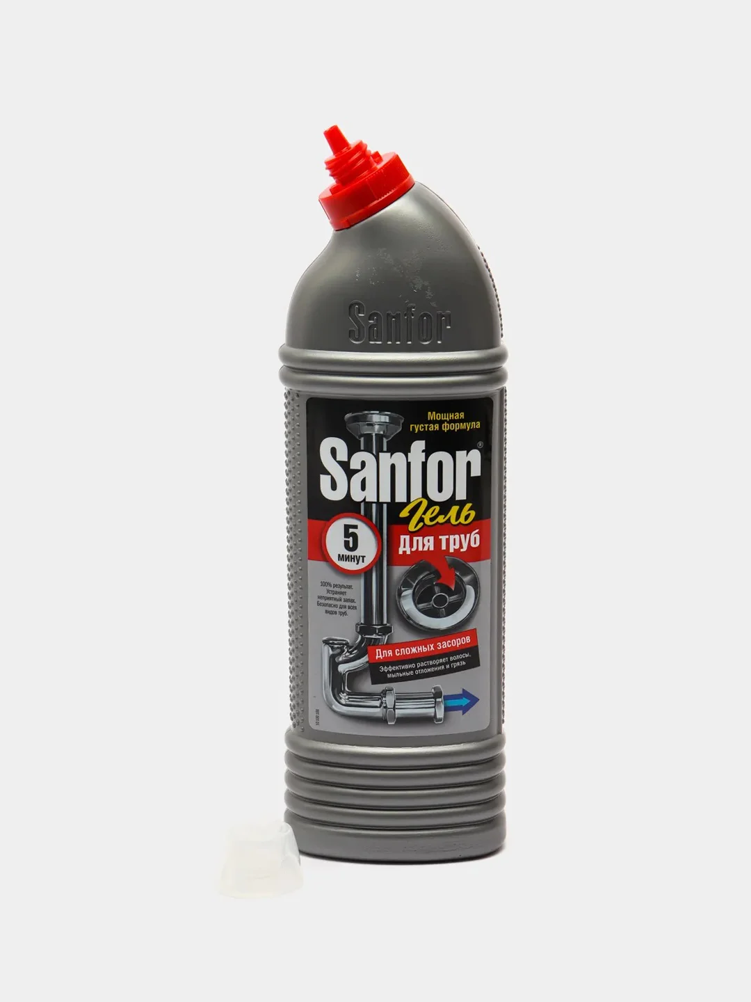 Средство для очистки канализационных труб Sanfor, 1000 г