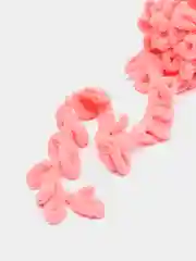 Пастельно-коралловый пряжа Alize Puffy, петельки большие, микрополиэстер, 100 г, 9 м