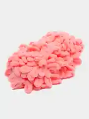 Пастельно-коралловый пряжа Alize Puffy, петельки большие, микрополиэстер, 100 г, 9 м