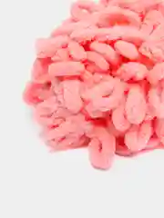 Пастельно-коралловый пряжа Alize Puffy, петельки большие, микрополиэстер, 100 г, 9 м