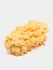 Светло-оранжевый пряжа Alize Puffy, петельки большие, микрополиэстер, 100 г, 9 м