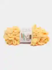Светло-оранжевый пряжа Alize Puffy, петельки большие, микрополиэстер, 100 г, 9 м