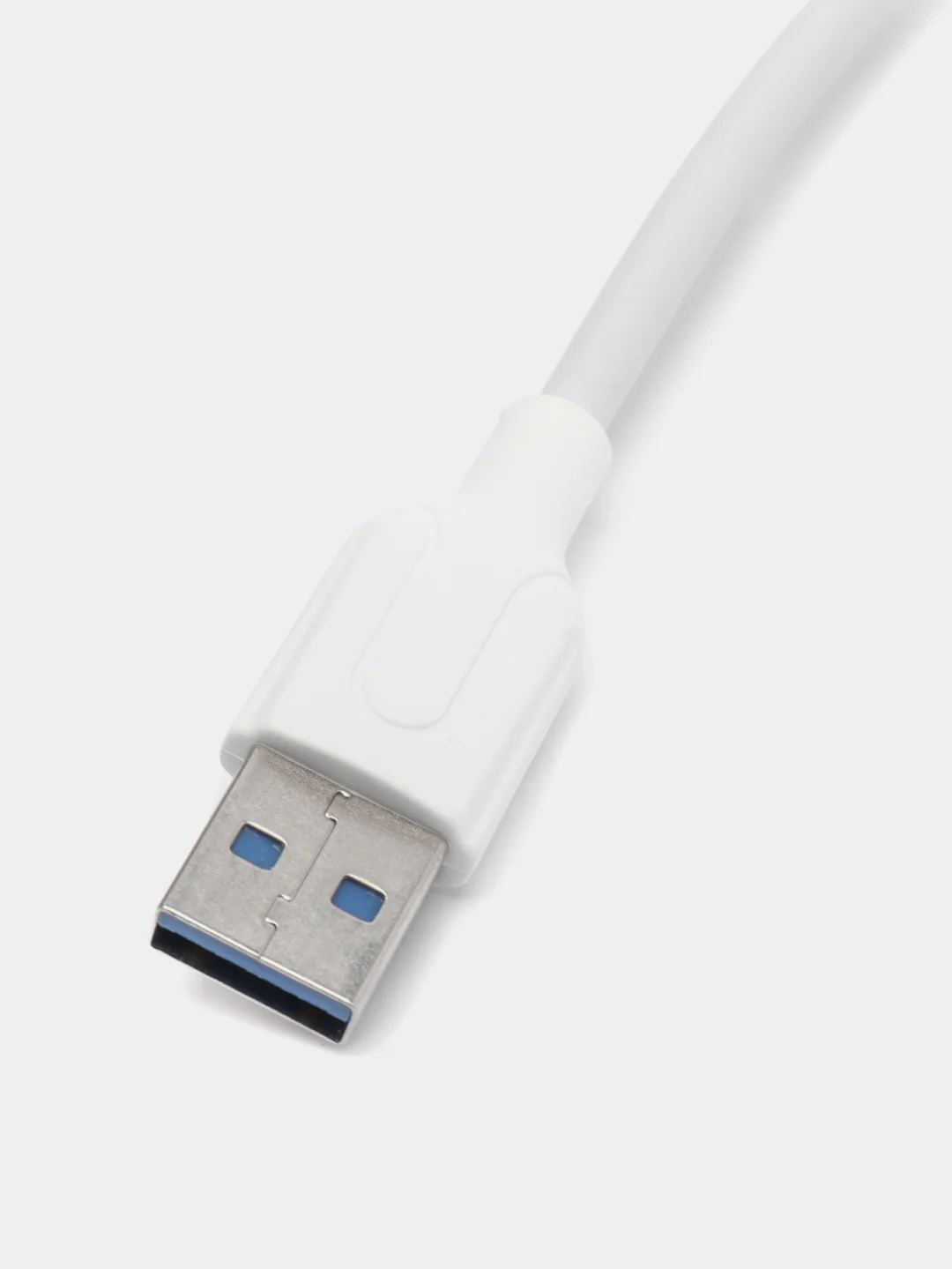 Белый кабель micro usb для зарядки и передачи данных, быстрая зарядка