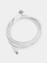 Белый кабель micro usb для зарядки и передачи данных, быстрая зарядка