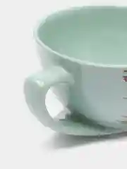 Голубой чашка керамическая "Элегант"