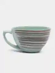 Голубой чашка керамическая "Элегант"