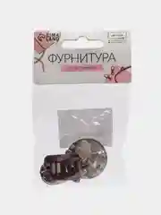 Ледяной застежка-замок металлическая для сумки, 1 штука