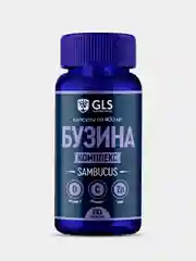 БАД к пище GLS Pharmaceuticals Бузина комплекс капсулы по 400 мг №60