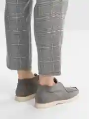 Серый меланж женские лоферы, разные цвета