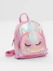 Розовый рюкзак детский, с единорогом
