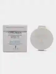 Бежевый пудра для лица с коллагеном Collagen 2 в 1, SPF-30, 6 тонов
