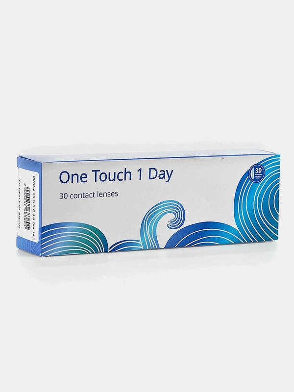 Мягкие контактные линзы OKVision One Touch 1 Day, (+2.25) - (-6.00) / 14.2 / 8.6, 30 штук