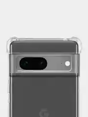 Прозрачный противоударный чехол для Google Pixel 7 силиконовый BROSCORP, защита камер, усиленные углы