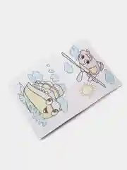 Желтый водная раскраска, 4 вида