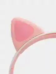 Бирюзовый наушники беспроводные, детские, VZV-28M Cat Ear, с кошачьими ушками, светящиеся