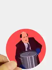Наклейки-стикеры по мотивам сериала "Офис" (The Office), 50 штук
