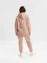 Светло-коричневый спортивный костюм женский, с начесом, утепленный
