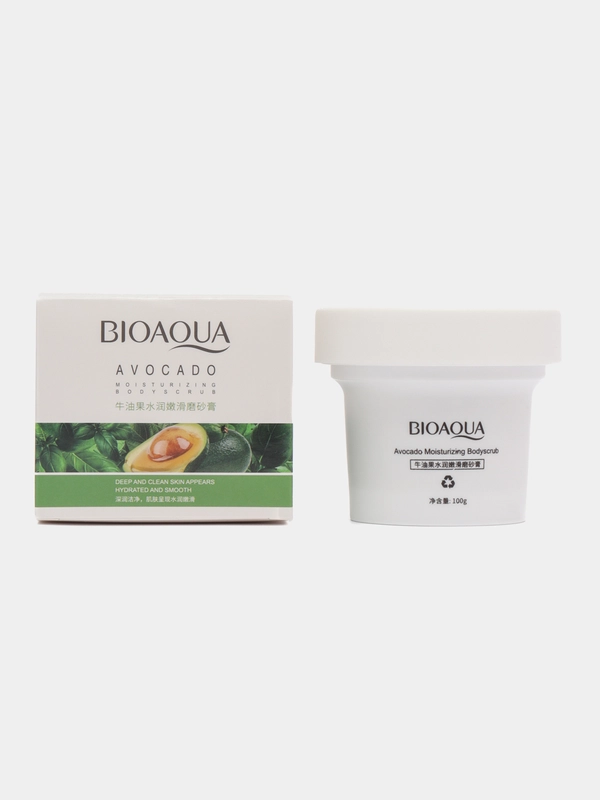 Скраб для тела с Авокадо AVOCADO MOISTURIZING BODY SCRUB