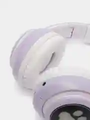 Сиреневый наушники беспроводные, детские, VZV-28M Cat Ear, с кошачьими ушками, светящиеся