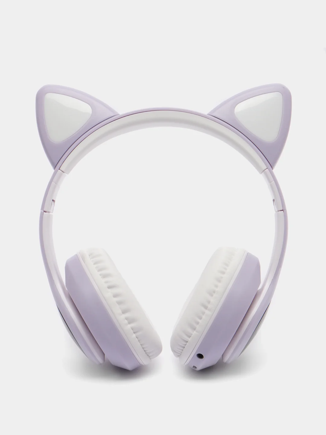 Сиреневый наушники беспроводные, детские, VZV-28M Cat Ear, с кошачьими ушками, светящиеся