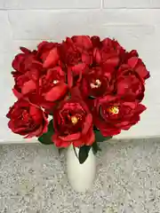 Белый искусственные цветы, пионы, букет, 18 голов