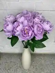 Белый искусственные цветы, пионы, букет, 18 голов