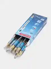 Ручка шариковая Brauberg Model-XL GLD, синяя, комплект 12 штук, 0,25 мм