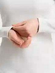 Розовый водолазка женская, в рубчик, белая