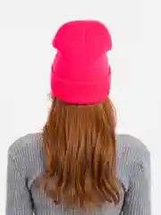 Фуксия шапка-бини Toprock Caps унисекс, зимняя, 21 цвет